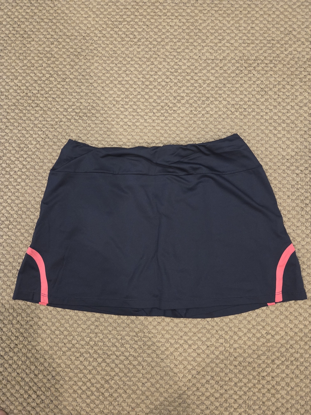 Tail Navy Active Tennis Skort with Pink Accents Sz L
